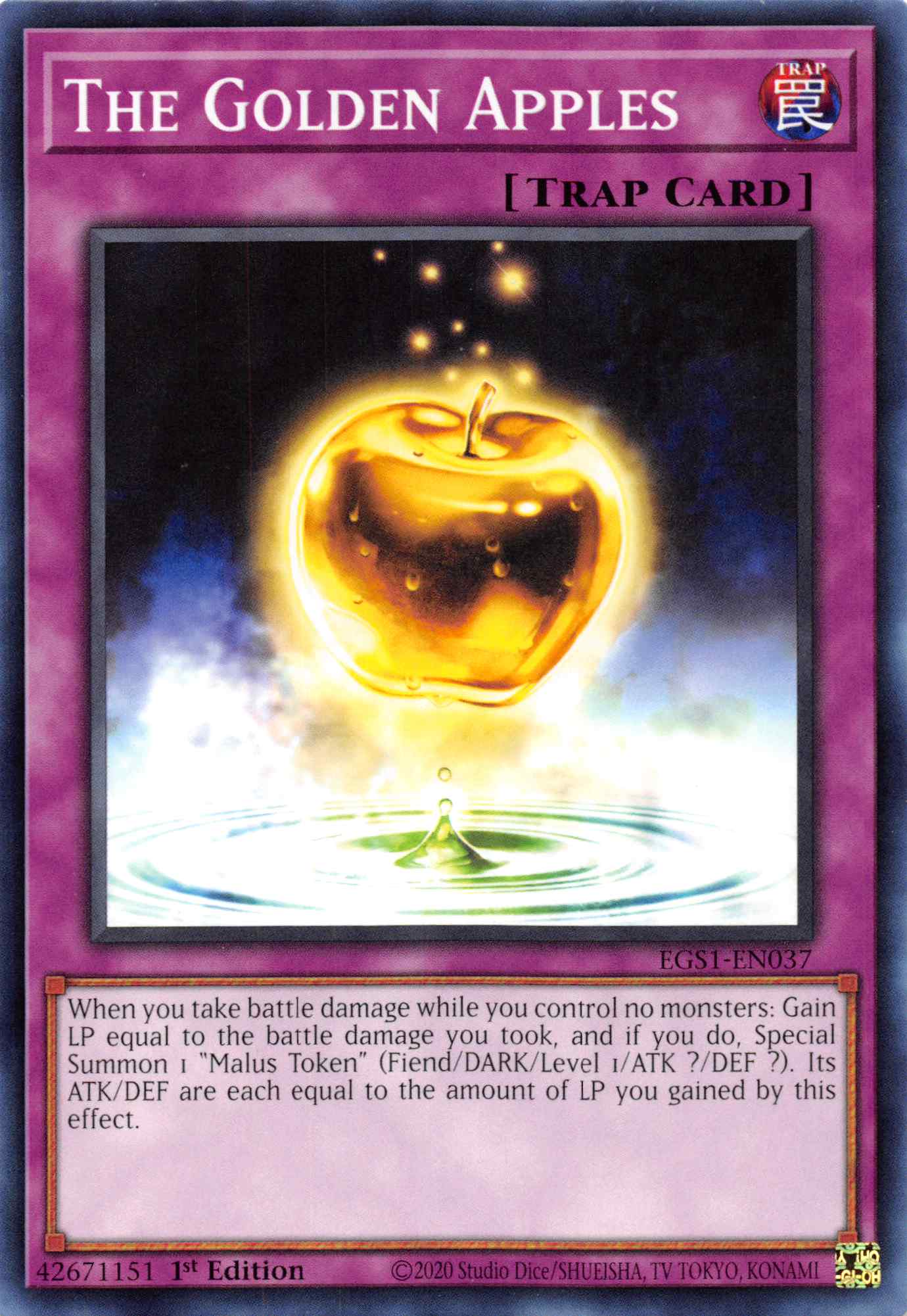 The Golden Apples [EGS1-EN037] Common | Good Games Adelaide SA