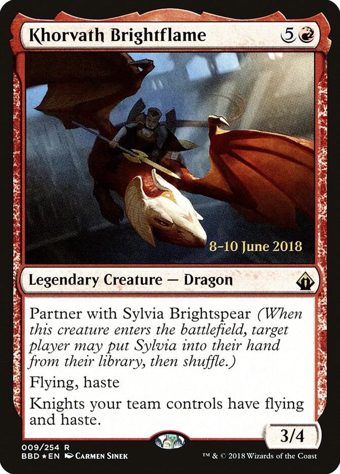 Khorvath Brightflame 9 (Launch Party & Release Event Promos)  - Foil | Good Games Adelaide SA