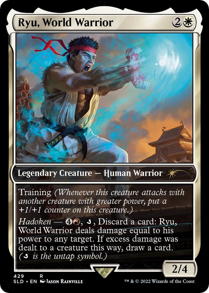 Ryu World Warrior 429 (Secret Lair Drop Series)  | Good Games Adelaide SA