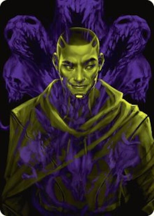 Kaito Bane of Nightmares Art Card 42 (Art Series: Duskmourn: House of Horror)  | Good Games Adelaide SA
