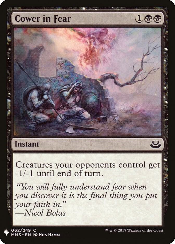Cower in Fear 62 (The List Reprints)  | Good Games Adelaide SA