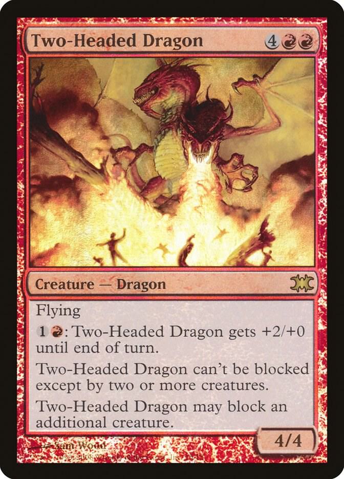 Two Headed Dragon 15 (From the Vault: Dragons)  - Foil | Good Games Adelaide SA