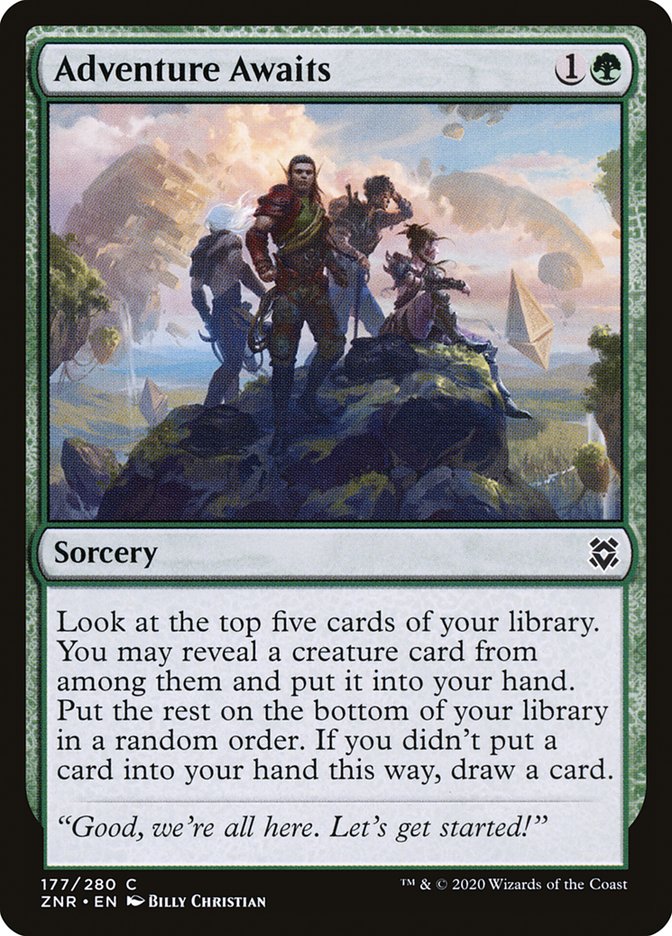 Adventure Awaits 177 (Zendikar Rising)  | Good Games Adelaide SA