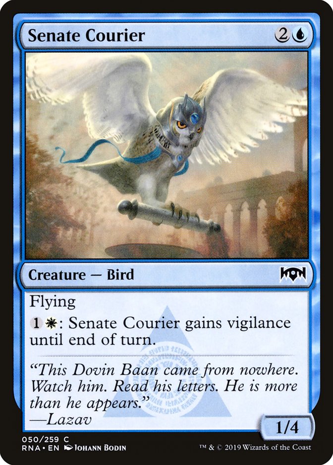 Senate Courier [Ravnica Allegiance] | Good Games Adelaide SA