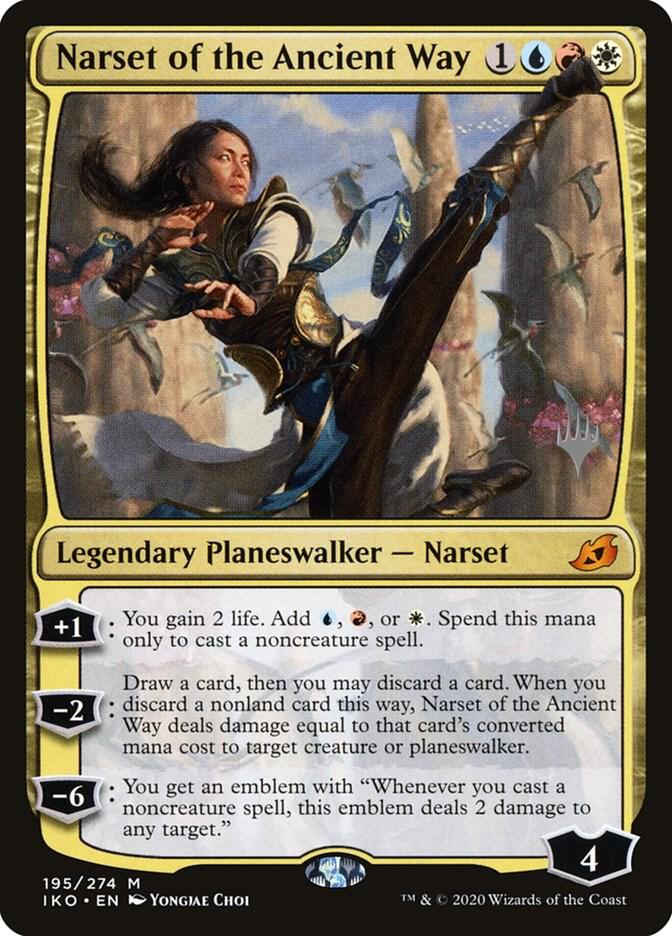 Narset of the Ancient Way 195 (Promo Pack: Ikoria)  | Good Games Adelaide SA