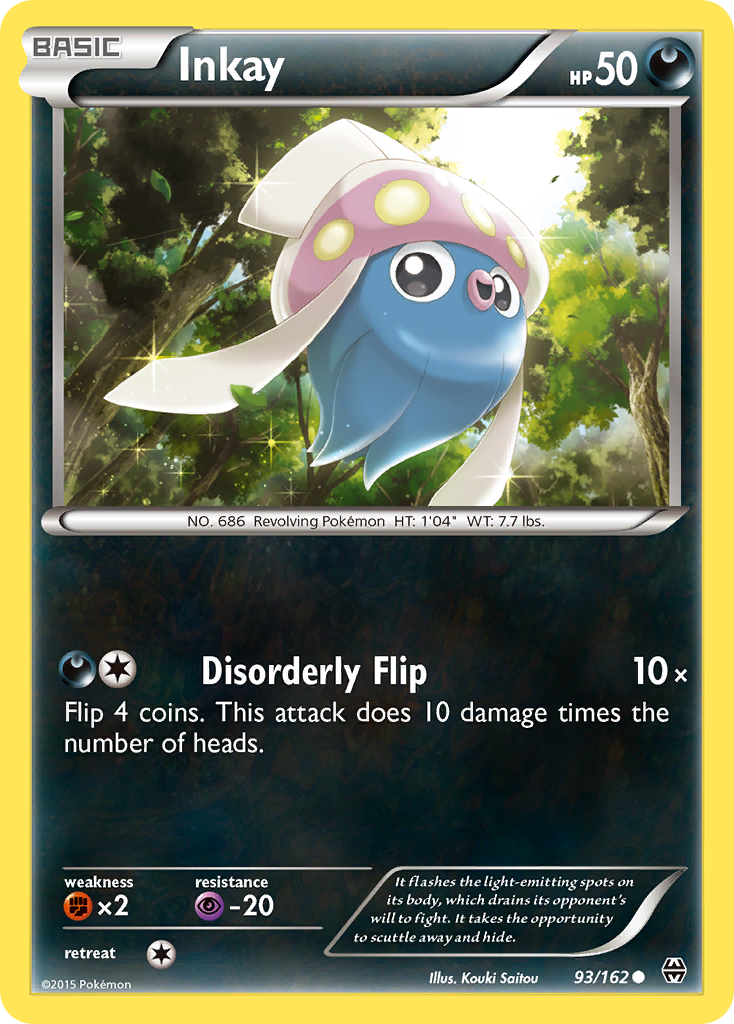 Inkay (93/162) [XY: BREAKthrough] | Good Games Adelaide SA
