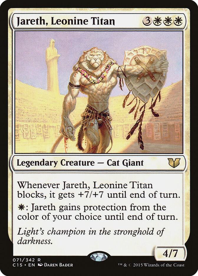 Jareth, Leonine Titan 71 (Commander 2015)  | Good Games Adelaide SA