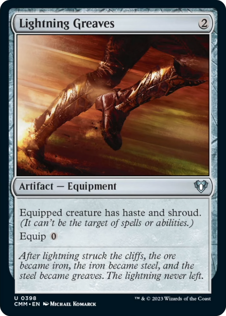 Lightning Greaves [Commander Masters] | Good Games Adelaide SA
