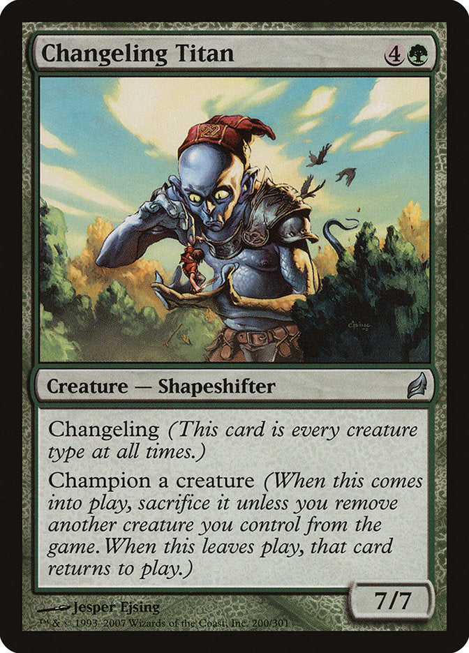 Changeling Titan [Lorwyn] | Good Games Adelaide SA