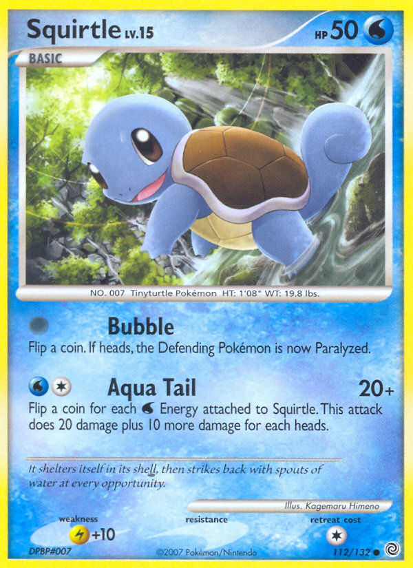 Squirtle (112/132) [Diamond & Pearl: Secret Wonders] | Good Games Adelaide SA