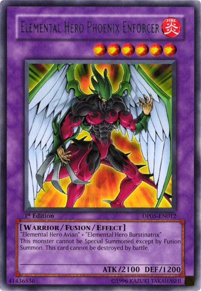 Elemental Hero Phoenix Enforcer [DP05-EN012] Rare | Good Games Adelaide SA