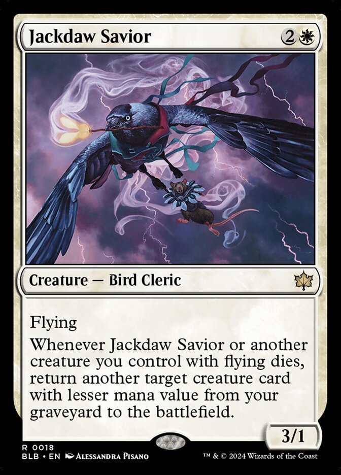 Jackdaw Savior 18 (Bloomburrow)  | Good Games Adelaide SA