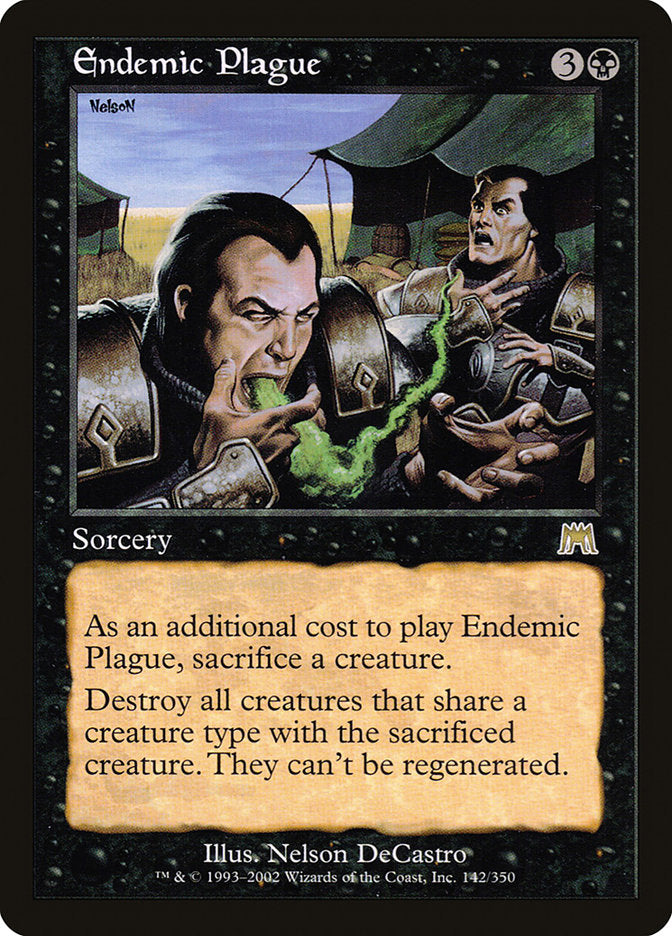 Endemic Plague 142 (Onslaught)  - Foil | Good Games Adelaide SA