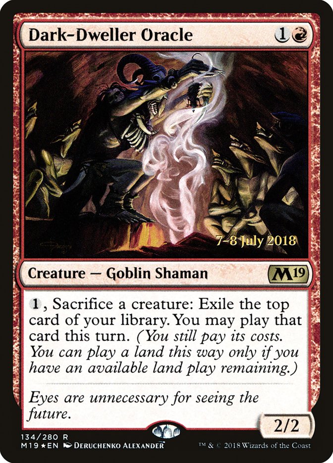 Dark-Dweller Oracle [Core Set 2019 Promos] | Good Games Adelaide SA