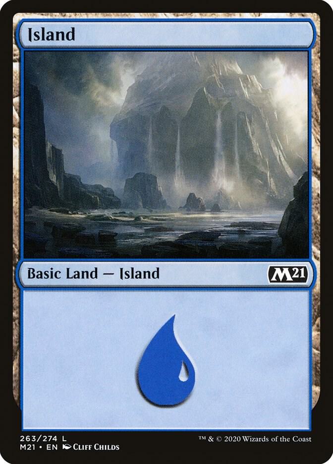 Island 263 (Core Set 2021)  | Good Games Adelaide SA