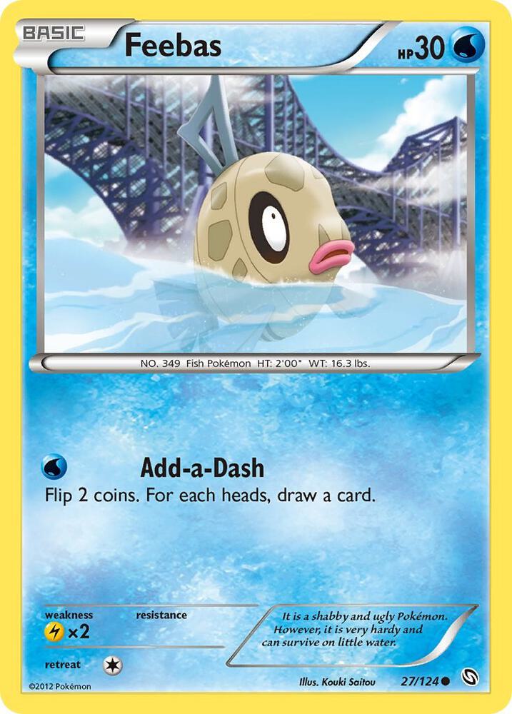Feebas 27/124 (Dragons Exalted)  | Good Games Adelaide SA