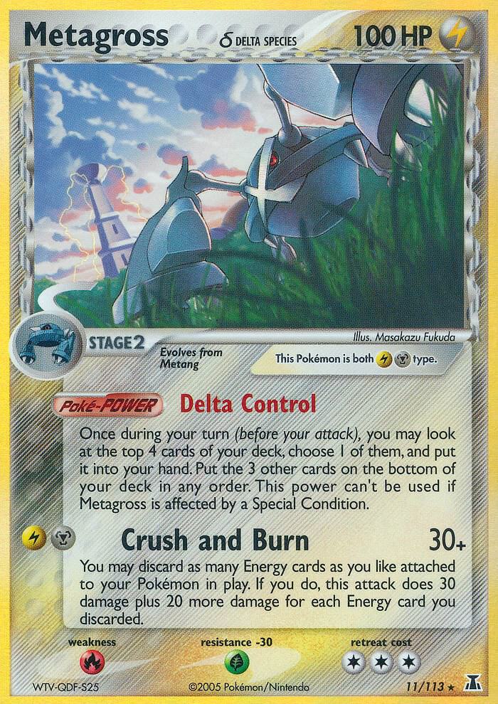 Metagross Delta Species 11/113 (Delta Species)  - Reverse Holofoil | Good Games Adelaide SA