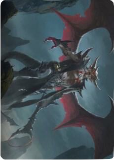 Taborax Hopes Demise Art Card 63 (Art Series: Zendikar Rising)  | Good Games Adelaide SA