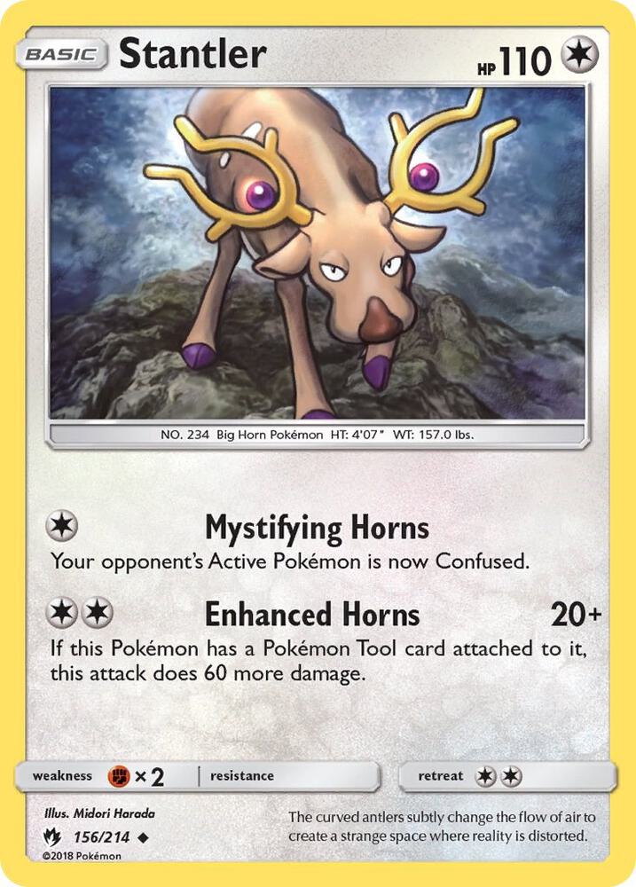 Stantler 156/214 (SM - Lost Thunder)  | Good Games Adelaide SA
