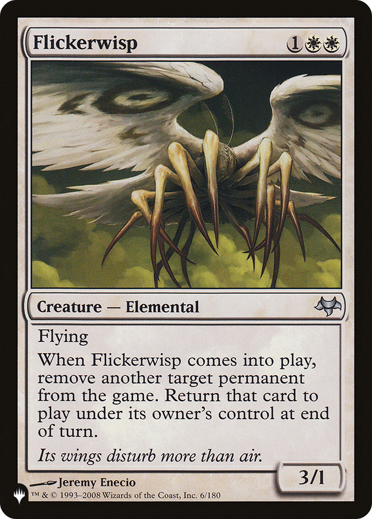 Flickerwisp [The List Reprints] | Good Games Adelaide SA