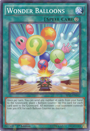 Wonder Balloons [SP15-EN042] Shatterfoil Rare | Good Games Adelaide SA