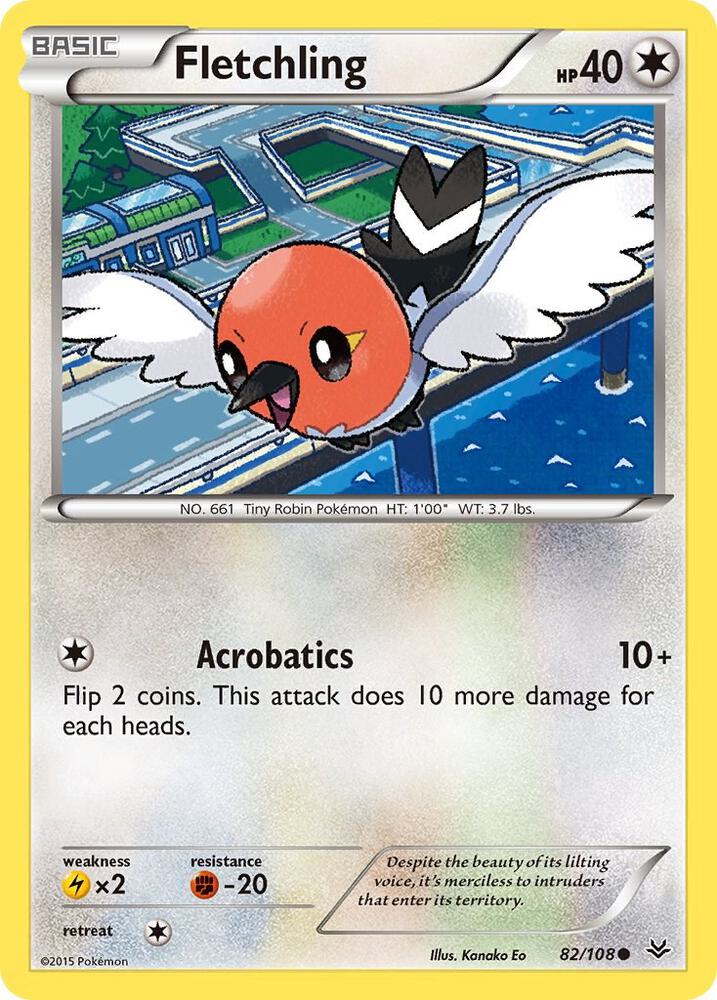 Fletchling 82/108 (XY - Roaring Skies)  | Good Games Adelaide SA