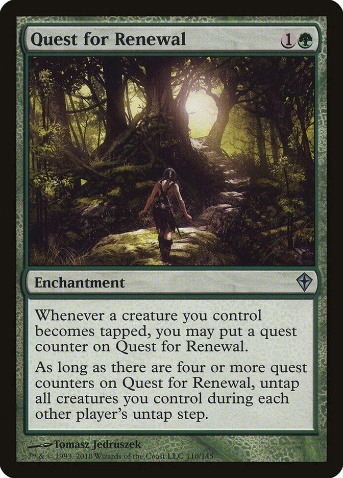 Quest for Renewal 110 (Worldwake)  - Foil | Good Games Adelaide SA