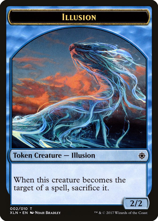 Illusion (002) Token [Ixalan Tokens] | Good Games Adelaide SA
