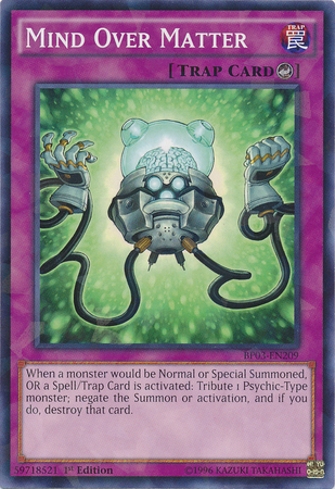 Mind Over Matter [BP03-EN209] Shatterfoil Rare | Good Games Adelaide SA