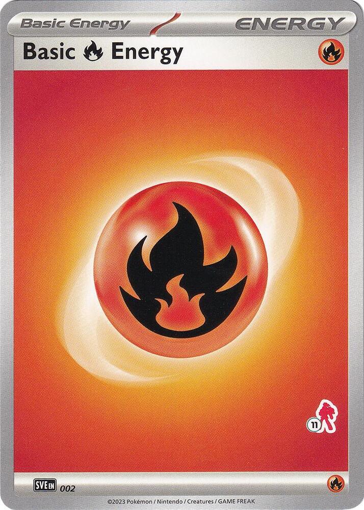 Basic Fire Energy Armarouge 11 002 (Battle Academy 2024)  | Good Games Adelaide SA