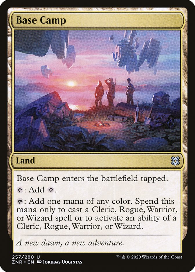 Base Camp 257/280 (Zendikar Rising)  | Good Games Adelaide SA