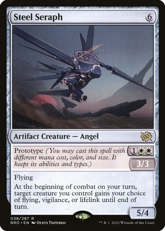 Steel Seraph 38 (The Brothers' War)  - Foil | Good Games Adelaide SA