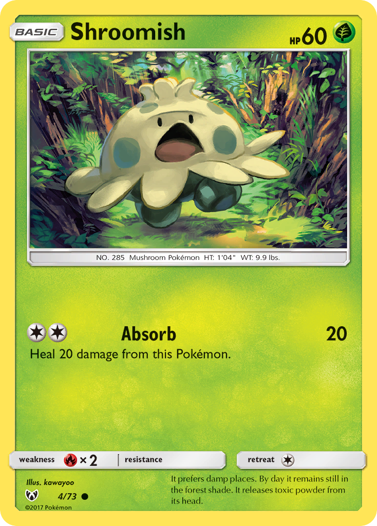 Shroomish (4/73) [Sun & Moon: Shining Legends] | Good Games Adelaide SA