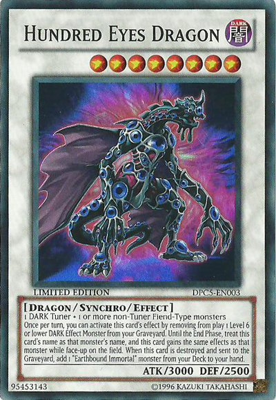 Hundred Eyes Dragon [DPC5-EN003] Super Rare | Good Games Adelaide SA