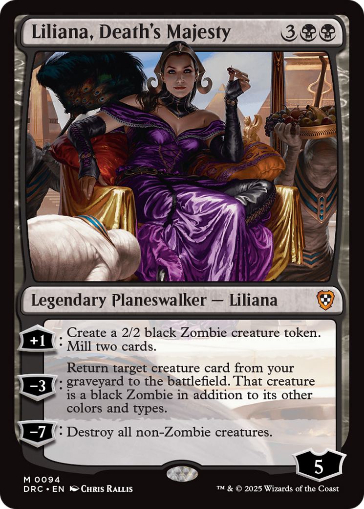 Liliana, Death's Majesty [Aetherdrift Commander] | Good Games Adelaide SA