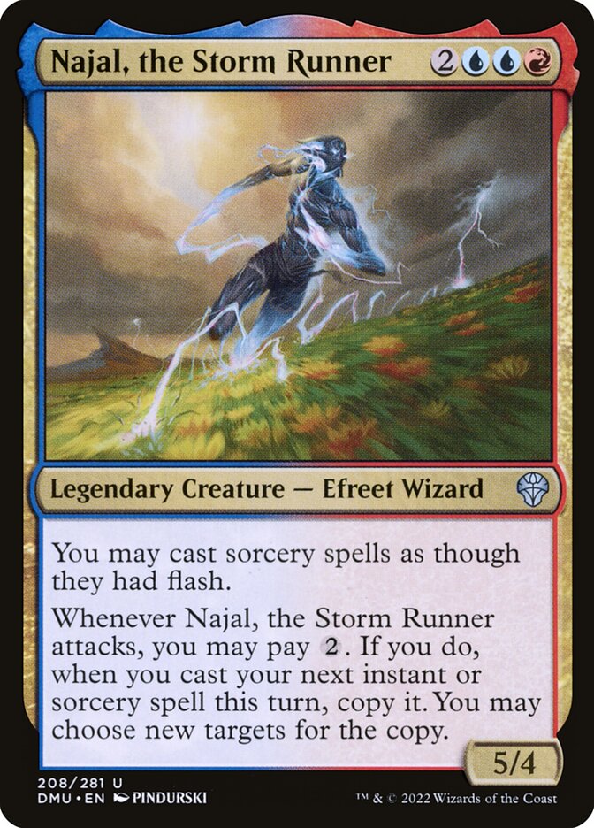 Najal, the Storm Runner 208 (Dominaria United)  | Good Games Adelaide SA