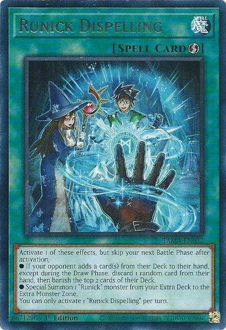 Runick Dispelling [TAMA-EN032] Rare | Good Games Adelaide SA
