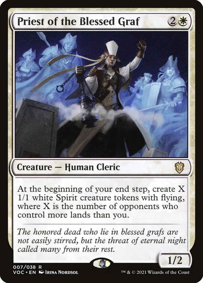 Priest of the Blessed Graf 7 (Commander: Innistrad: Crimson Vow)  | Good Games Adelaide SA