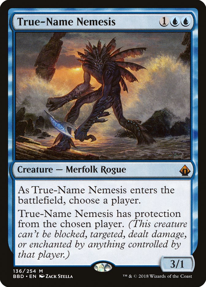 True-Name Nemesis 136 (Battlebond)  - Foil | Good Games Adelaide SA