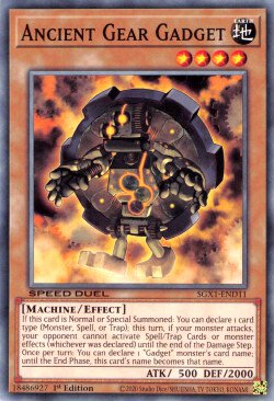 Ancient Gear Gadget [SGX1-END11] Common | Good Games Adelaide SA