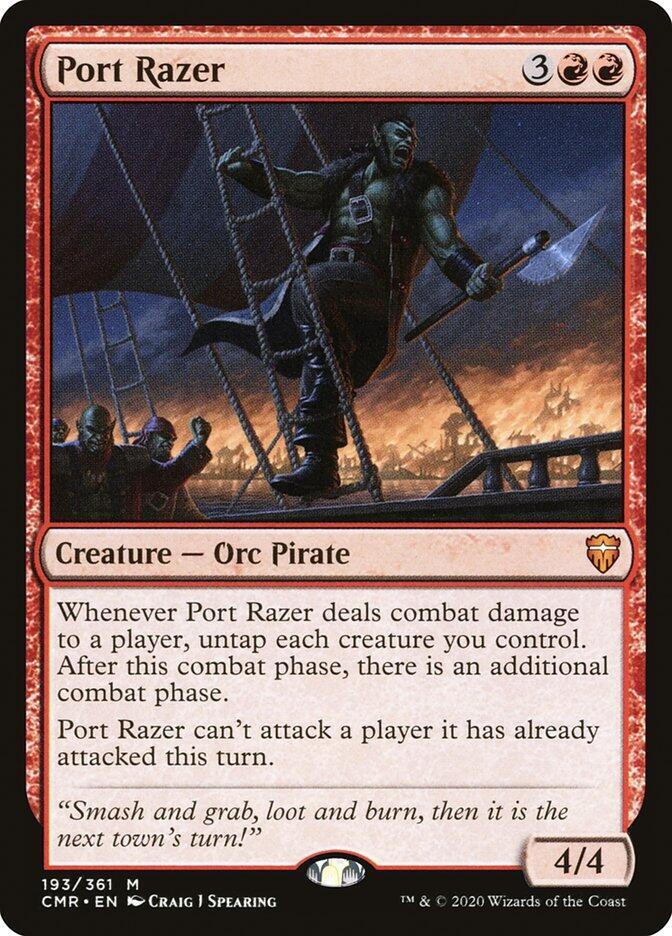 Port Razer 193 (Commander Legends)  - Foil | Good Games Adelaide SA