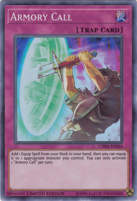 Armory Call [CHIM-ENSE4] Super Rare | Good Games Adelaide SA