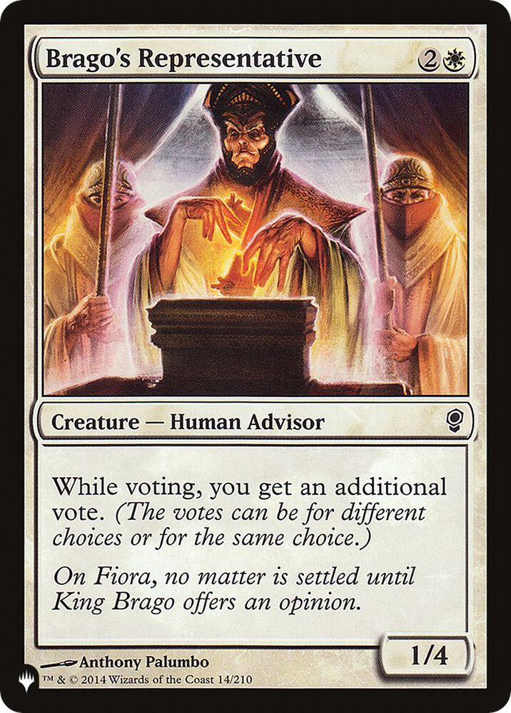Bragos Representative 14/210 (The List Reprints)  | Good Games Adelaide SA