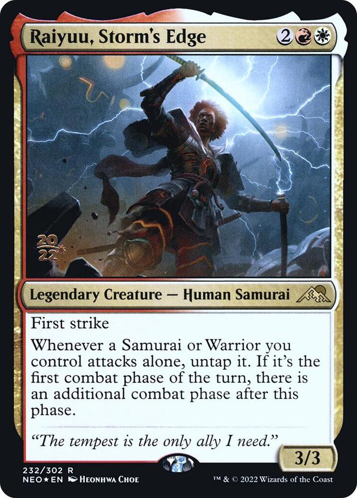 Raiyuu Storms Edge 232 (Prerelease Cards)  - Foil | Good Games Adelaide SA