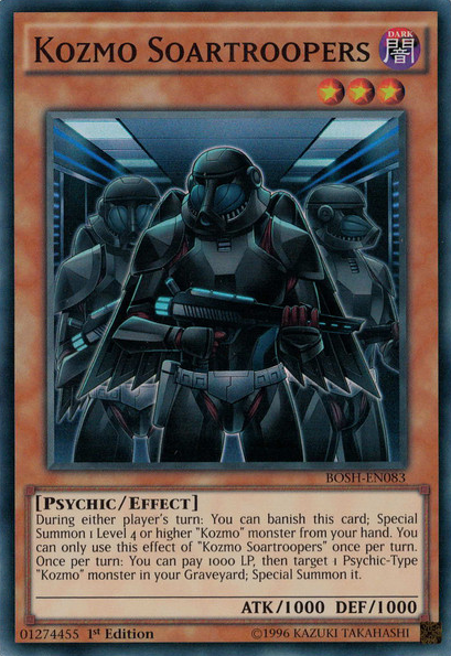 Kozmo Soartroopers [BOSH-EN083] Super Rare | Good Games Adelaide SA