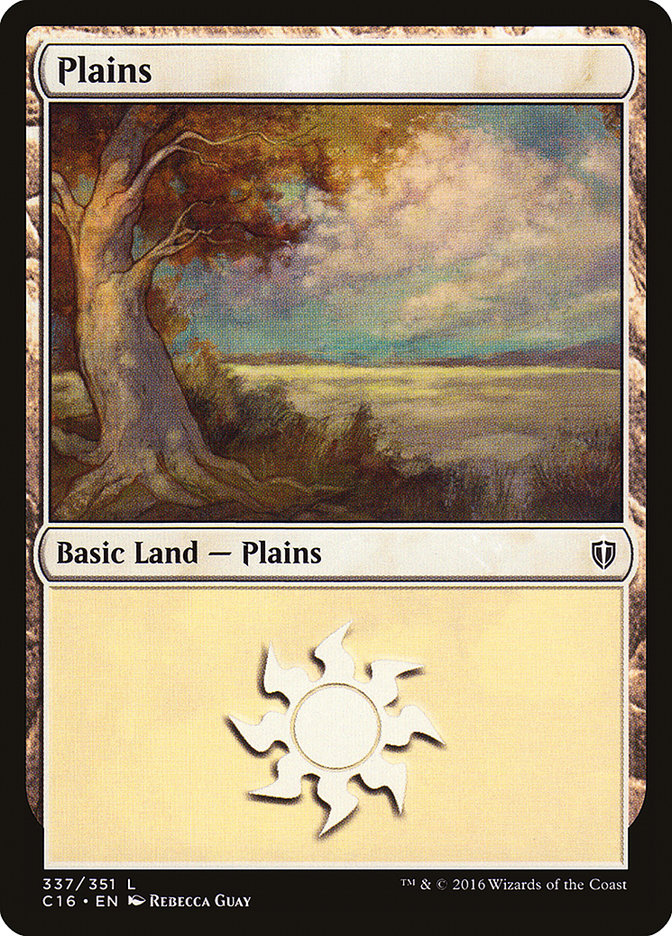 Plains (337) [Commander 2016] | Good Games Adelaide SA
