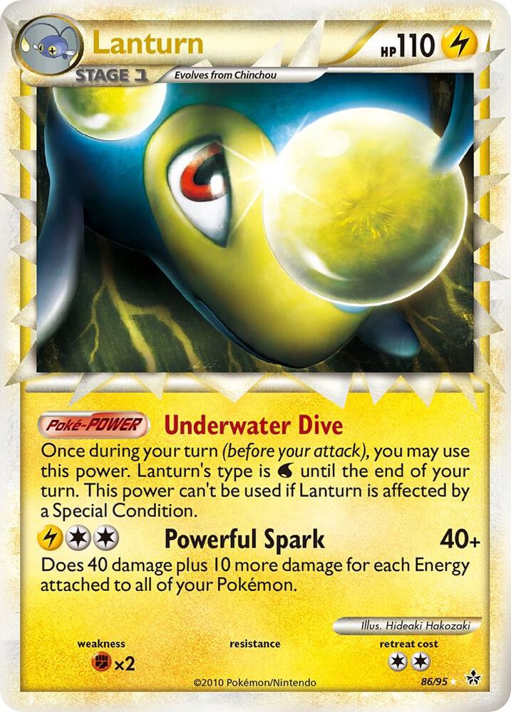Lanturn Prime 86/95 (Unleashed)  - Holofoil | Good Games Adelaide SA