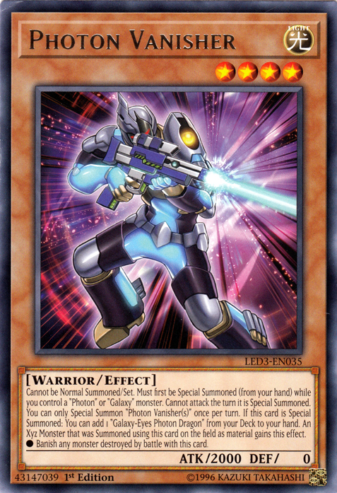 Photon Vanisher [LED3-EN035] Rare | Good Games Adelaide SA
