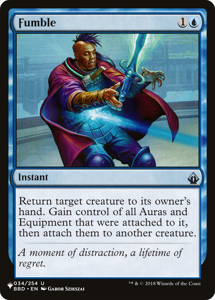 Fumble [The List Reprints] | Good Games Adelaide SA