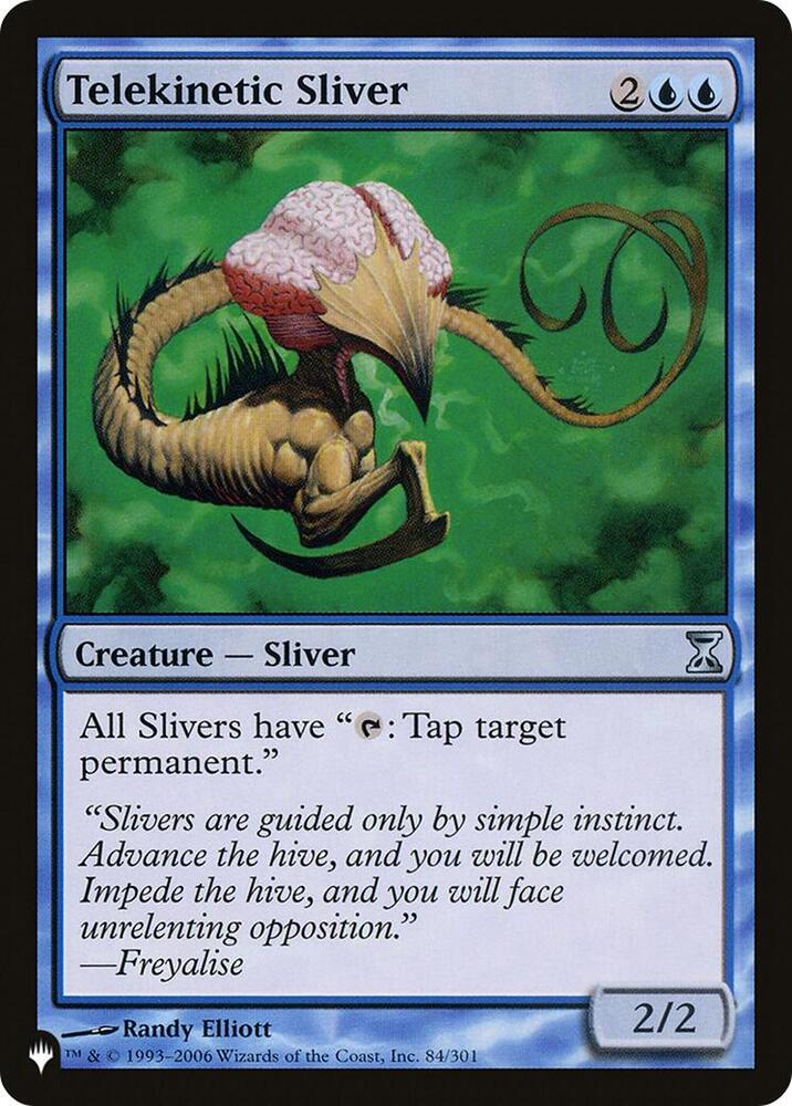 Telekinetic Sliver 84/301 (The List Reprints)  | Good Games Adelaide SA
